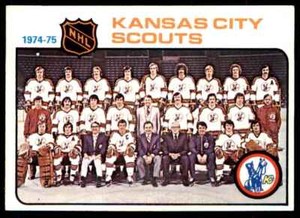 1975-76 Topps Kansas City Scouts Kansas City Scouts #88