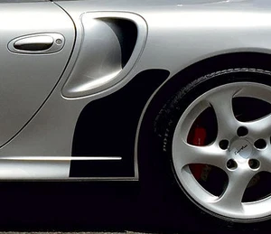 SCHWARZ Steinschlagschutz Set Porsche 996 Turbo Hochwertige Steinschlagschutzfolie - Bild 1 von 1