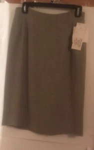 New Garfield & Marks Black/Tan Straight Skirt size 6 Fully Lined made in NYC USA - Picture 1 of 23