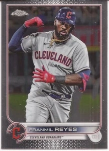 2022 TOPPS CHROME BASE SET - # 97 - FRANMIL REYES - CLEVELAND GUARDIANS - Bild 1 von 1