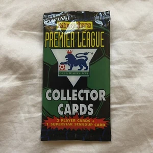 1 Pack 1996 Merlin’s Premier League Soccer Football Collector Card Pack Sealed - Picture 1 of 2