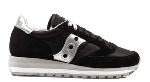 saucony jazz nere e argento