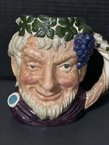 Royal Doulton Jug Bacchus D6499 1958 Large Mug Toby - - Picture 1 of 8