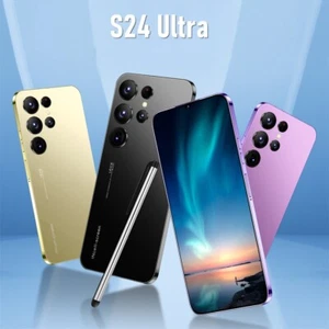 Unlocked 6.8" S24 Ultra Android 8.1 Smartphone Dual Sim 3G 4G Phone Mobile 128GB - Foto 1 di 11