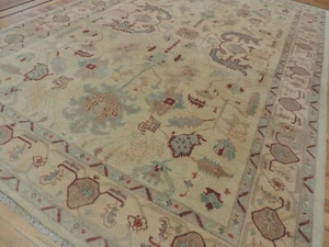 6x10, 7x10 8x10 Peshawar Tribal Oriental Area Rug Beige Blue Rust Teal Wool - Picture 1 of 12