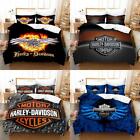 Harlry Harley Motorcycle Series Printed Quilt Duvet Cover Set Children