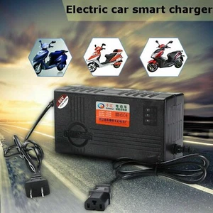60V 20AH Electric Scooter Bike Lead Acid Battery Charger Power Charge Adapter - Picture 1 of 9