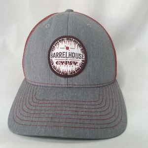 Gorra de camionero Barrelhouse By Gypsy Circus malla roja y gris SnapBack - Imagen 1 de 8