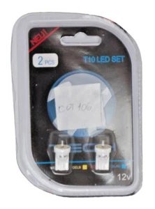 Kit 2 lampadine T10 led ad alta brillantezza luce bianca - Foto 1 di 1