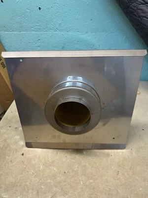 Dedal de pared de 4" - Modelo 4STWP - Penetración de pared - Kit de terminación ~ SAF-T VENT HEAT-FAB Foto 1 de 4