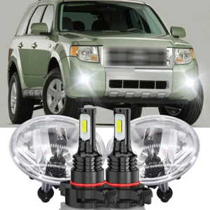 Par de luces antiniebla LED para parachoques luces de conducción para Ford Escape 2008-2012 repuesto - Imagen 1 de 10