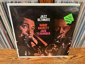 BOBBY HACKETT & JACK TEAGARDEN - JAZZ ULTIMATE LP WITH SHRINK WRAP - Picture 1 of 4