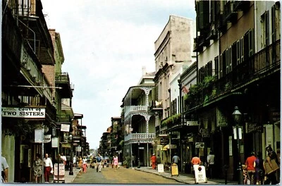 Picturesque Royal Street, New Orleans, Louisiana Postcard - Image 1 of 2