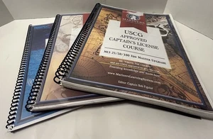 MARINERS LEARNING SYSTEM: USCG Set of 3 Books Captain Robert L. Figular - Imagen 1 de 5