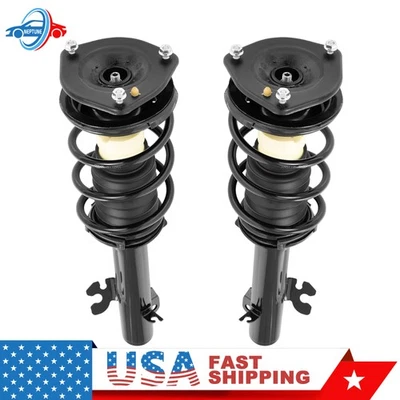 2PCS Front Complete Struts W/ Coil Spring Assemblies For 2007-2015 Mini Cooper Foto 1 de 4