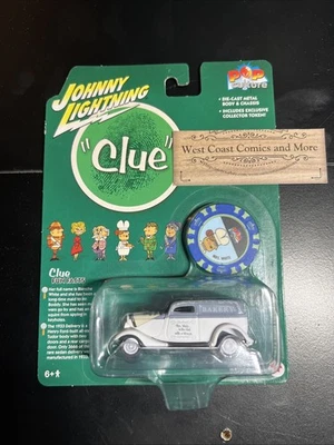 Johnny Lightning Clue Pop Culture 2022 Release 4 1933 Ford Delivery Diecast NEW - Image 1 of 4
