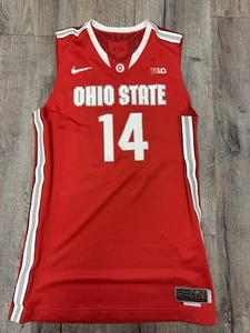 2013-14 Team Issued Authentic Nike Ohio State Buckeyes Basketball Jersey - Picture 1 of 10