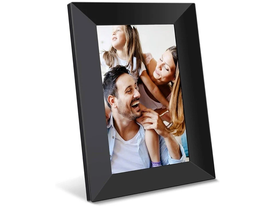 8Inch 16GB Smart WiFi Digital Photo Frame, WLAN Photo Frame with LCD IPS Touchsc - Image 1 of 4