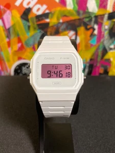 Casio F91W Pantalla Color Personalizada Mod Rosa - Imagen 1 de 2