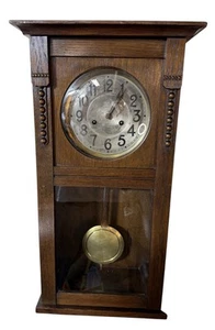 Antique German CB Badische Uhrenfabrik Wallclock - Picture 1 of 10