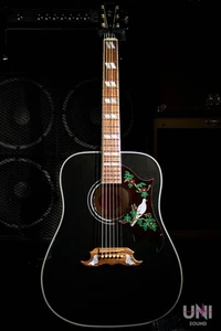 Gibson Custom Shop Limited Edition Dove Trans Ebony 2016 - Picture 1 of 11