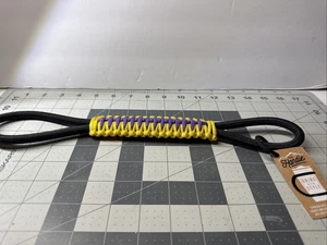 The Handie "Bebida con Estilo" NUEVO Amarillo Y Púrpura - Mango para Vasos - Imagen 1 de 4