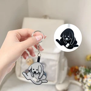 Rotatable Dog Play Egg Pendant 3D Cute Funny Dog Pendant  Kids - Picture 1 of 10