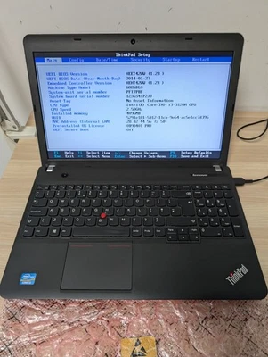 Lenovo Thinkpad Edge E531 - i3-3120M - 4GB Ram - No Storage - Image 1 of 4