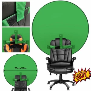 Sfondo Schermo Verde 30" Sfondo Fotografico Portatile per Studio Video Fotografico - Foto 1 di 12