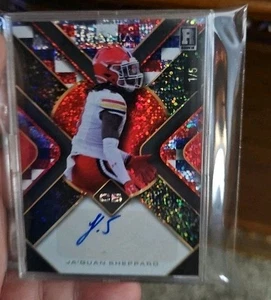 Tarjeta automática de novato Ja'quan Sheppard 2024 Wild Card Automania #amat-js 1/5 - Imagen 1 de 3