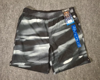 Bañador Speedo Tech Volley para hombre, gris oscuro, talla: grande, nuevo Foto 1 de 4