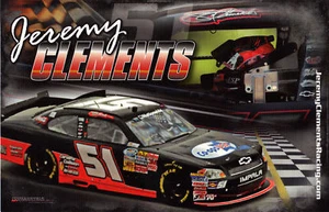 JEREMY CLEMENTS 2011 CO-OPS USA #51 "NWS" POSTCARD   - Picture 1 of 1