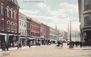 Rutland, Vintage - Center Street - Bild 1 von 2