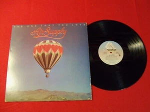 AIR SUPPLY 1981 LP "THE ONE THAT YOU LOVE" ON CLASSIC POP ROCK VINTAGE VINYL! - Picture 1 of 9