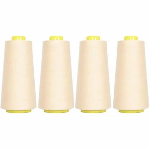 4 BIG CONES SERGER OVERLOCK THREAD SEWING THREADART - 50 COLORS - 2750 YD CONES - Picture 1 of 63
