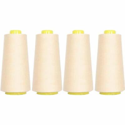 4 BIG CONES SERGER OVERLOCK THREAD SEWING THREADART - 50 COLORS - 2750 YD CONES - Image 1 of 4