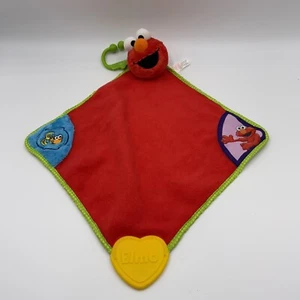 Sesame Street Munchkin ELMO Baby Red 12" Blanket Crinkle Clip - Picture 1 of 4