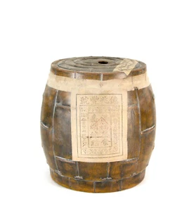 Antiguo carrito de té chino Qing Yizhaofeng etiqueta bambú forma Zisha arcilla púrpura - Imagen 1 de 9