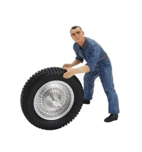 MODELLISMO ACTION FIGURE STATICO LE MANS MECCANICO GOMMISTA GEORGES 1930 1/18 - Foto 1 di 3