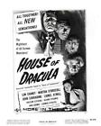 UNIVERSAL HORROR HOUSE OF DRACULA FILM STILL #5