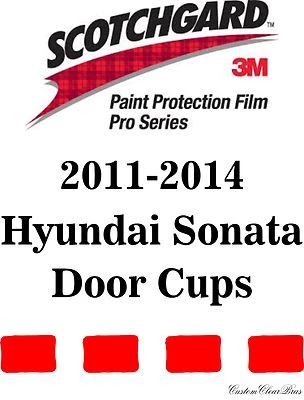 Película de protección de pintura 3M Scotchgard serie Pro para Hyundai Sonata 2011 2014 Foto 1 de 3