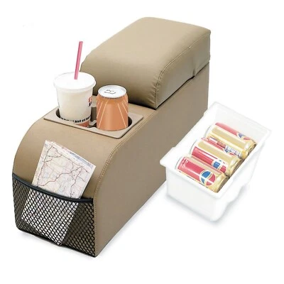 Rampage 32001 Black Vinyl Contoured Padded Floor Mounted Console for 76-86 CJ7 Foto 1 de 3