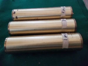VINTAGE GRANDFATHER CLOCK WEIGHTS SET 3 WEIGHTS (#2) - Picture 1 of 6