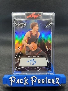 Tarjeta autografiada Leaf Vibrance Midnight Special Trae Young 2023 #4/4 - Imagen 1 de 2