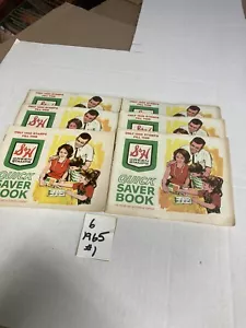 Libro ahorrador de estampillas verdes vintage S&H completo con estampillas 6 libros 1965..#1 - Imagen 1 de 2