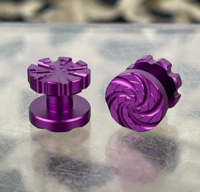 NEW HK Army KLR/Proflex Goggle Screw Set - Cyclone - Purple