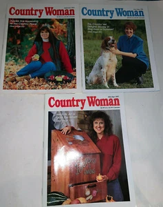 Vintage LOT OF 3 COUNTRY WOMAN Magazines 1996-1997 - Bild 1 von 9