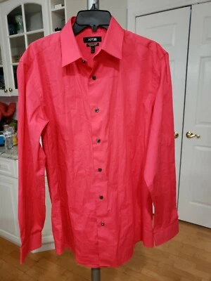 Apt. Hombre Camisa de vestir elástica Premier Flex de ajuste moderno 9. Talla 16 (34/35). Nuevo  Foto 1 de 4