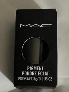 MAC BLACK BLACK Matte Pigment ~PRO Color~ Flat, Rich Black New In Box Rare HTF - Picture 1 of 10