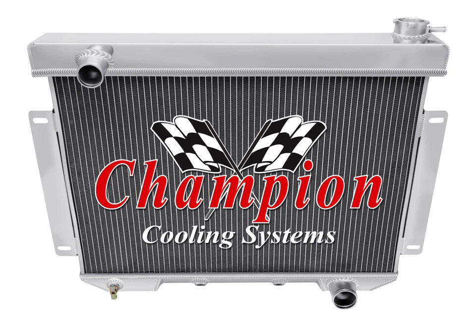 3 Row Eagle Champion Radiator for 1957 1958 1959 Ford Custom 300 L6 Engine Foto 1 de 4